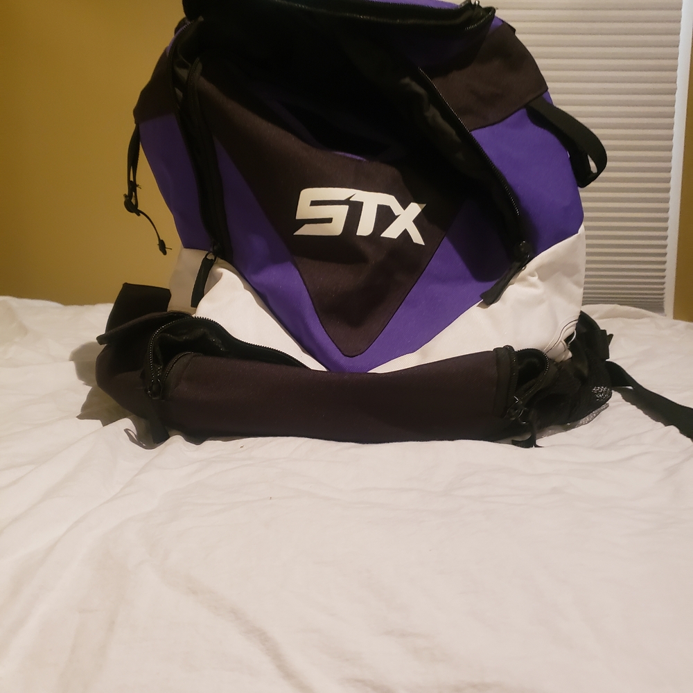 STX Purple and White Women's Backpack